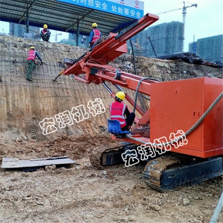 生產多功能液壓錨固鉆機，山體護坡鉆孔機
