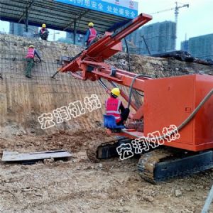 生產多功能液壓錨固鉆機，山體護坡鉆孔機