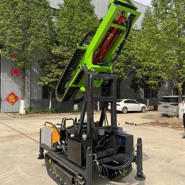 小型履帶全液壓鉆機有什么特點